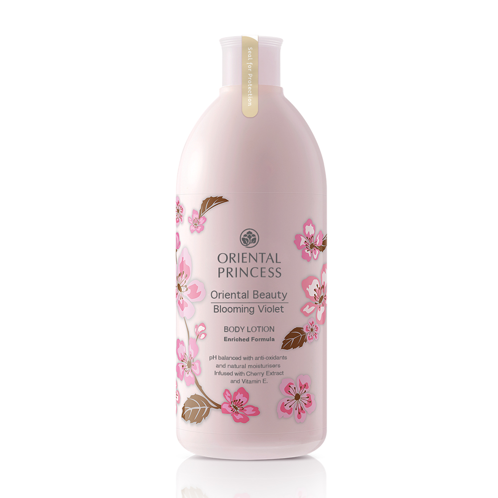 Oriental Princess Beauty Blooming Violet Body Lotion Enriched Formula 400ml