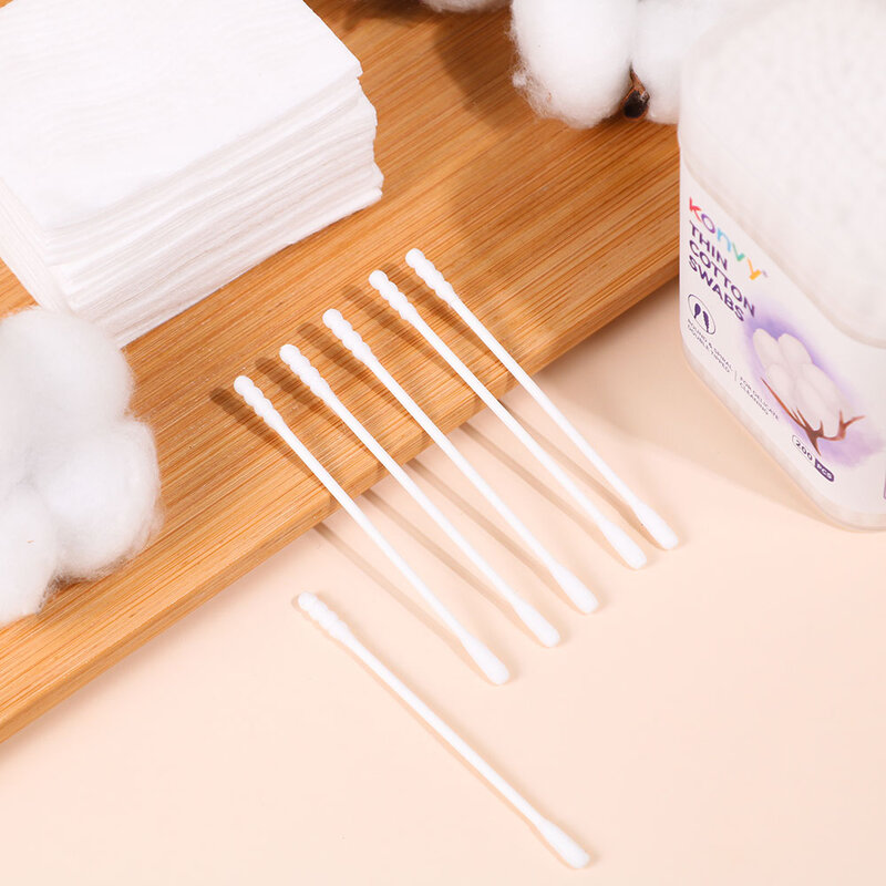 Konvy Cotton Swabs Thin 200pcs