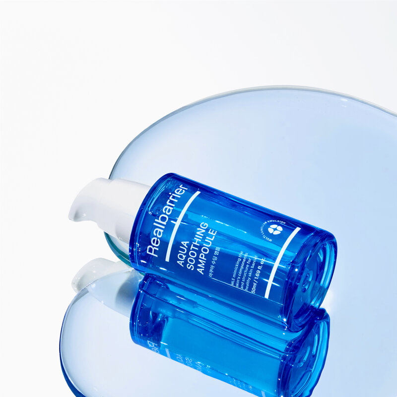 Real Barrier Aqua Soothing Ampoule Set 50ml + Real Barrier Aqua Soothing Cream 25ml