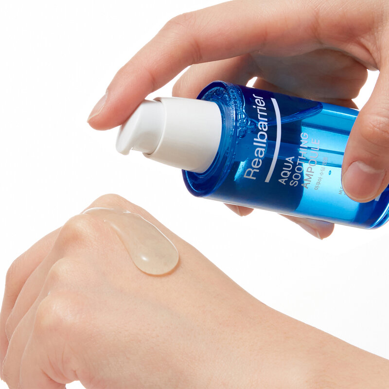 Real Barrier Aqua Soothing Ampoule Set 50ml + Real Barrier Aqua Soothing Cream 25ml