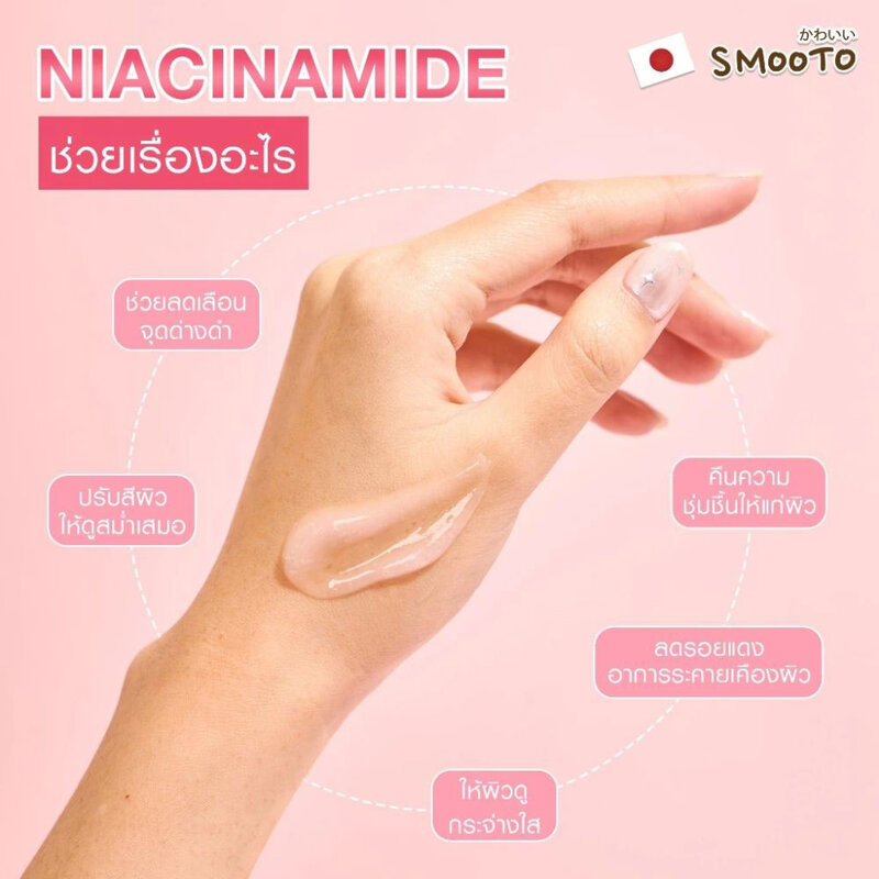 Smooto Niacinamide Brightening Booster Jelly Serum 30g