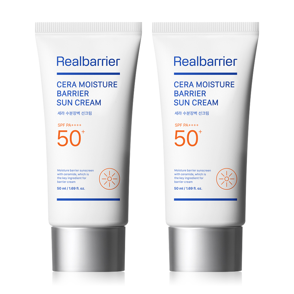 Real Barrier Cera Moisture Barrier Sun Cream Set SPF 50+ PA++++ [50ml x 2pcs]