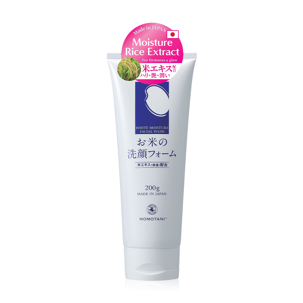 MOMOTANI White Moisture Facial Wash 200g
