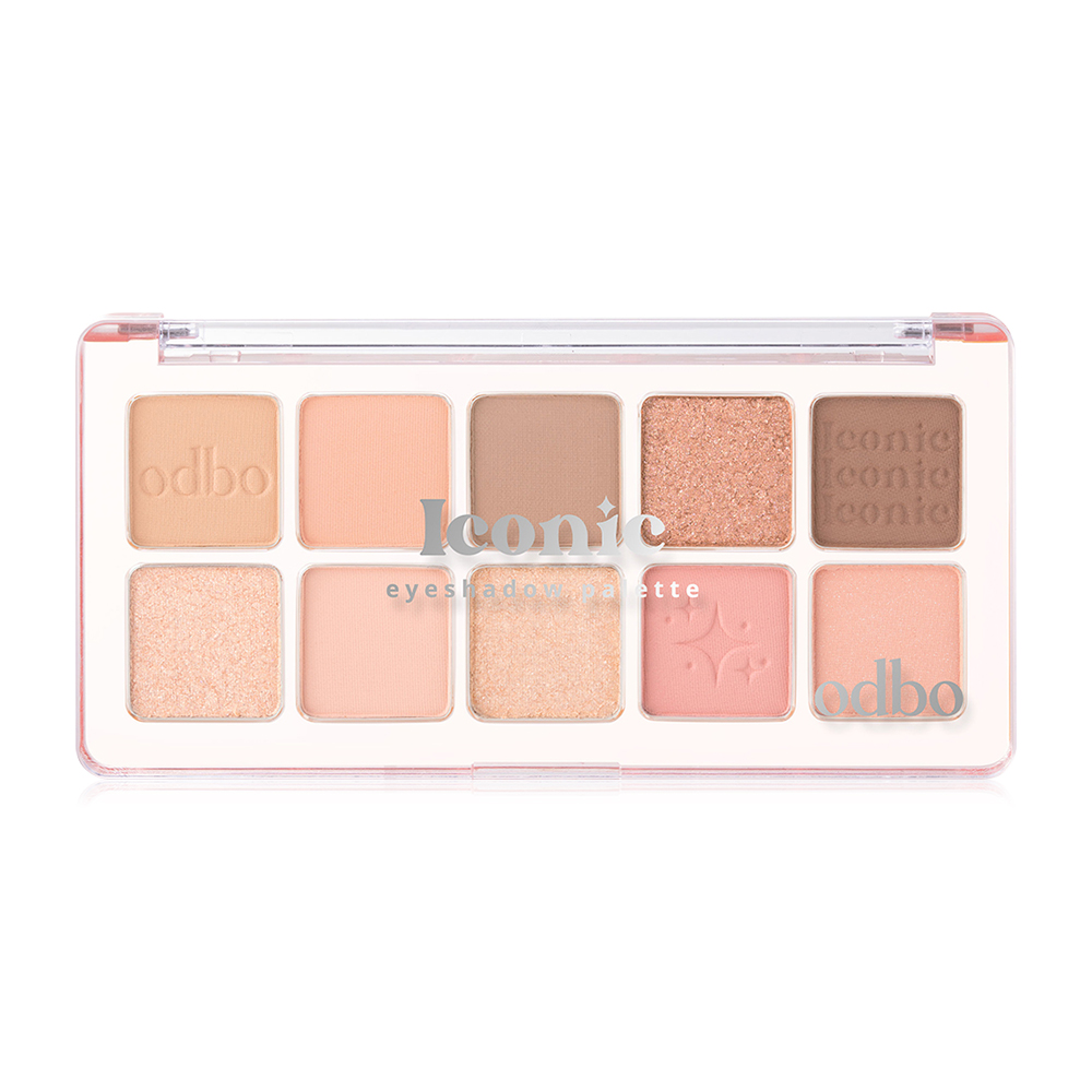 ODBO Iconic Eyeshadow Palette 7g #02 Coral Spring