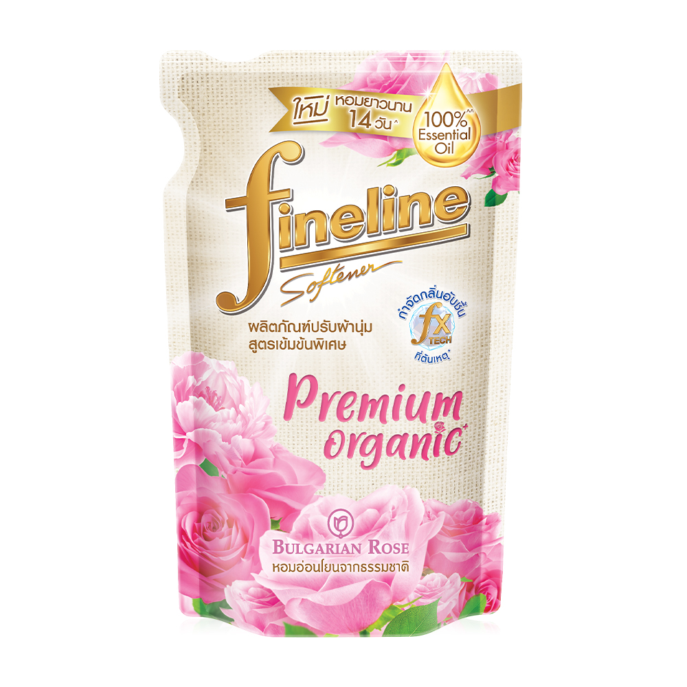 Fineline Fabric Softener Concentrated Premium Organic White Rose 450ml