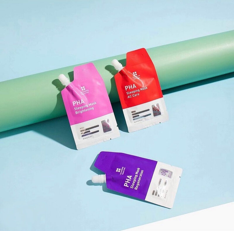 Leaders PHA Sleeping Mask Brightening [20ml x 3pcs]