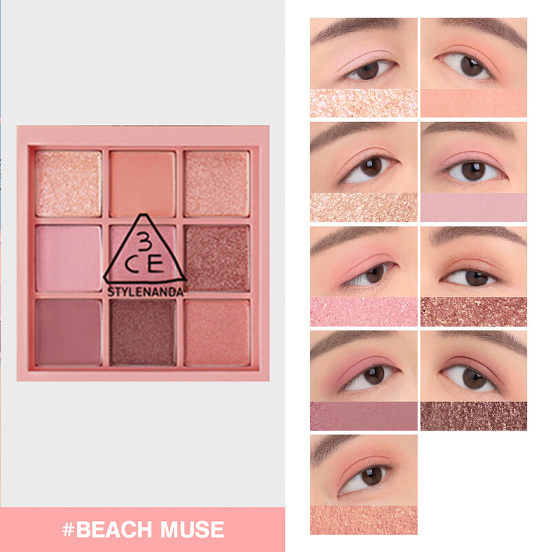 3CE Multi Eye Color Palette 8.2g #Beach Muse