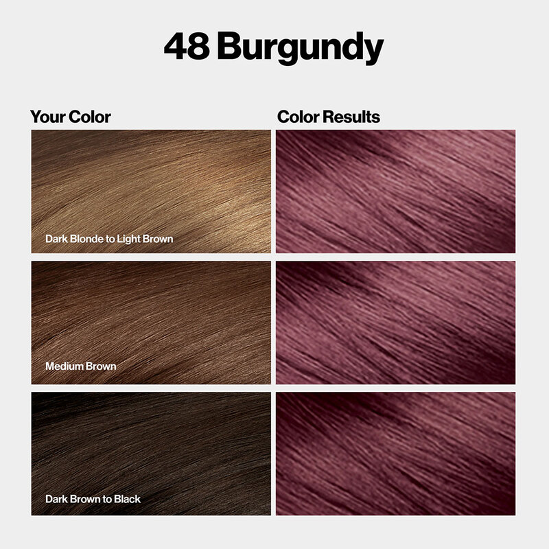 REVLON Colorsilk Beautiful Color With Keratin 130ml #48 Burgundy
