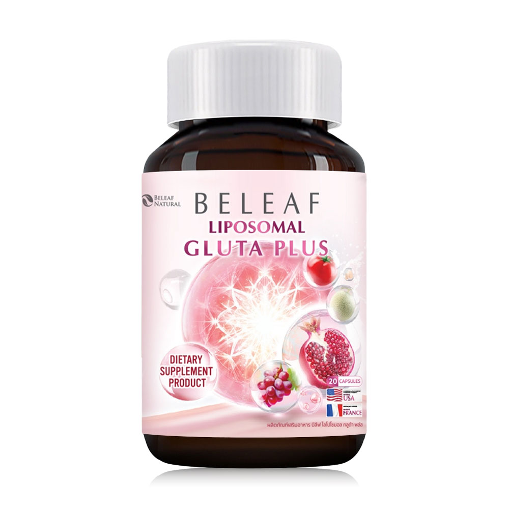 Beleaf Liposomal Gluta Plus 20 Cupsules