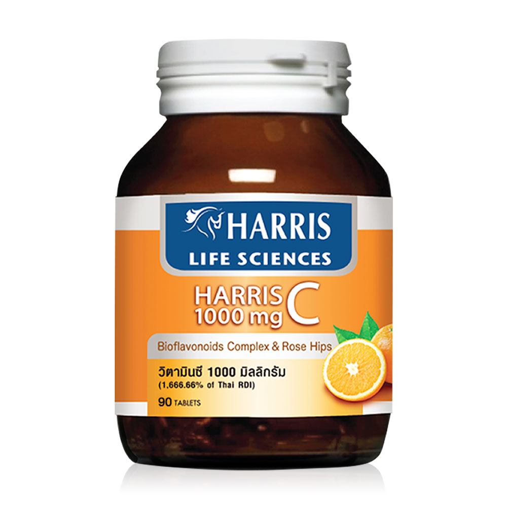 HARRIS C 1000mg 90 tablets ( สินค้าหมดอายุ : 2025.08.20 ) 