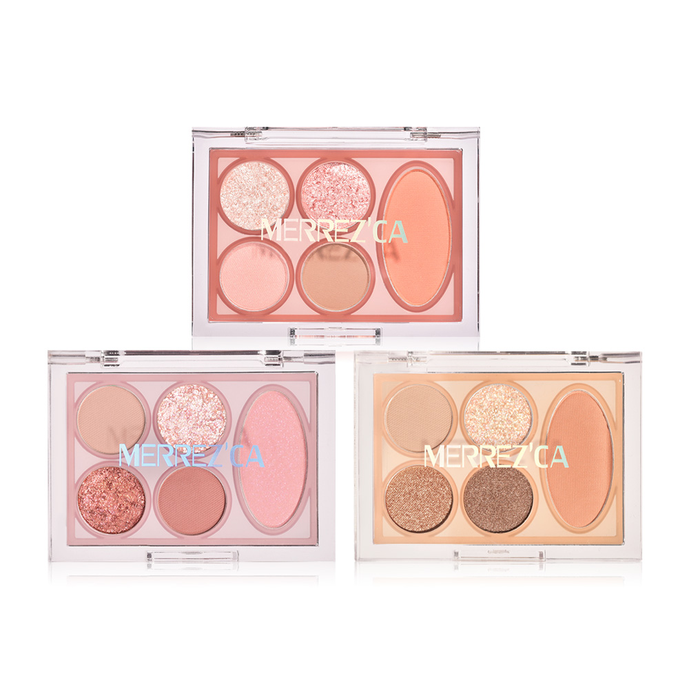 [Free Gift] Merrezca Eye & Cheek Color Palette 3.8g [Random 1 Color]