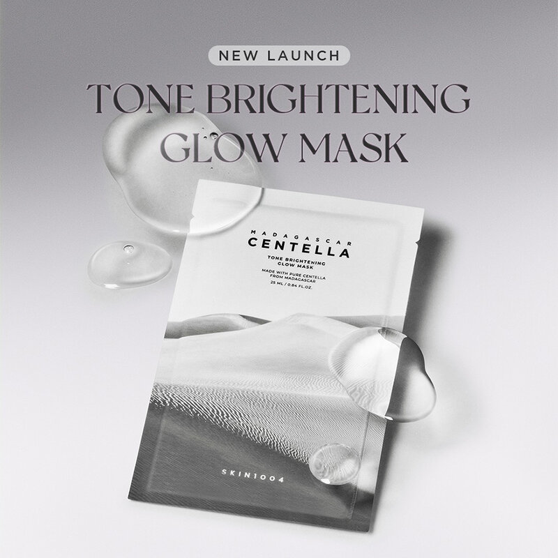 SKIN1004 Tone Brightening Glow Mask [25ml x 5 Sheets]