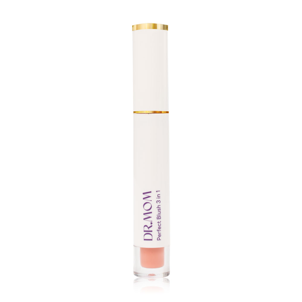 DR.MOM Lip Matte Perfect Blush 3 in 1 3ml #01 Peach