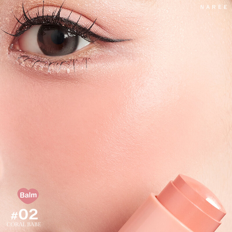Naree Fantastic Blush Stick Balm 9g #02 Coral Babe