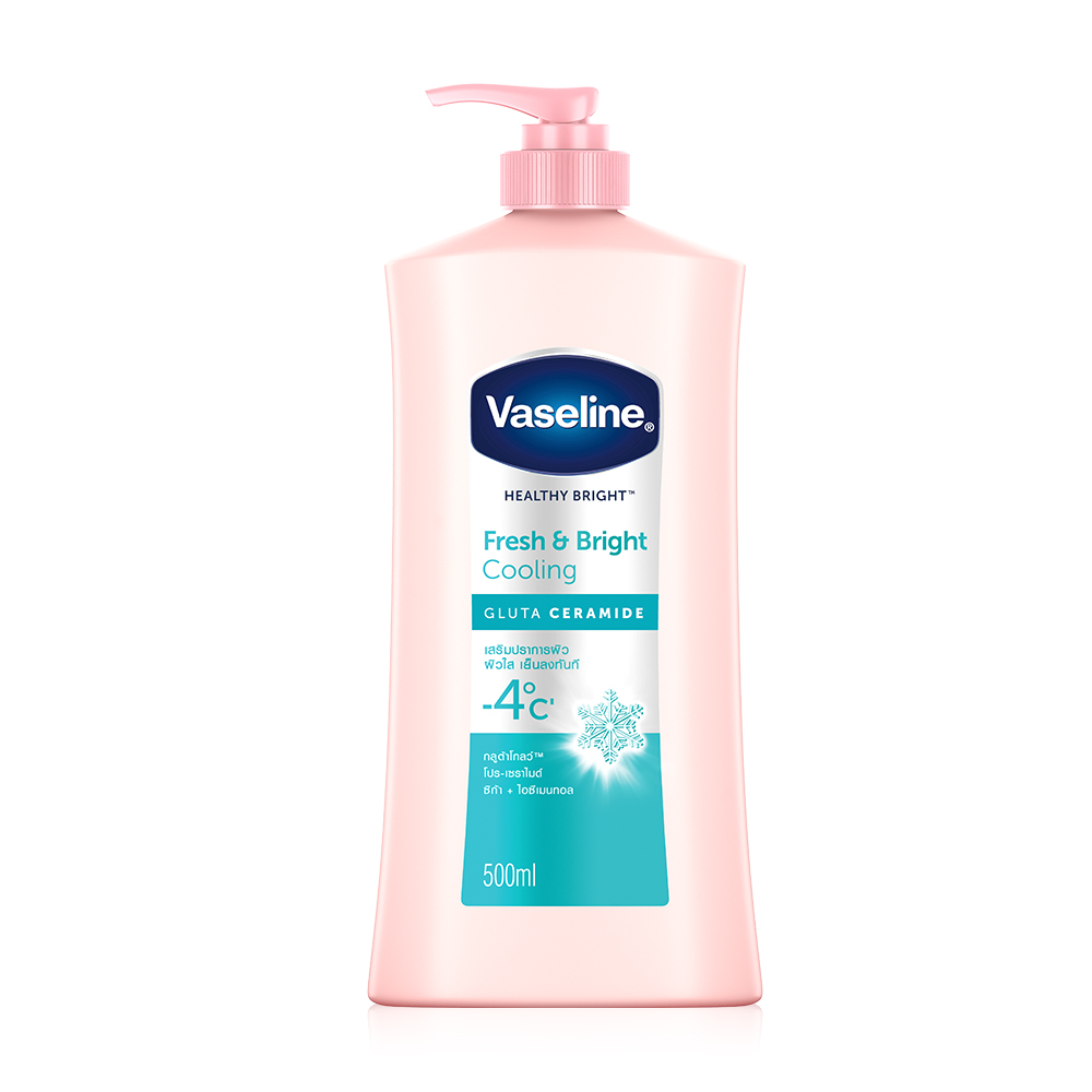 Vaseline Healthy Bright Fresh & Bright Cooling Lotion 500ml
