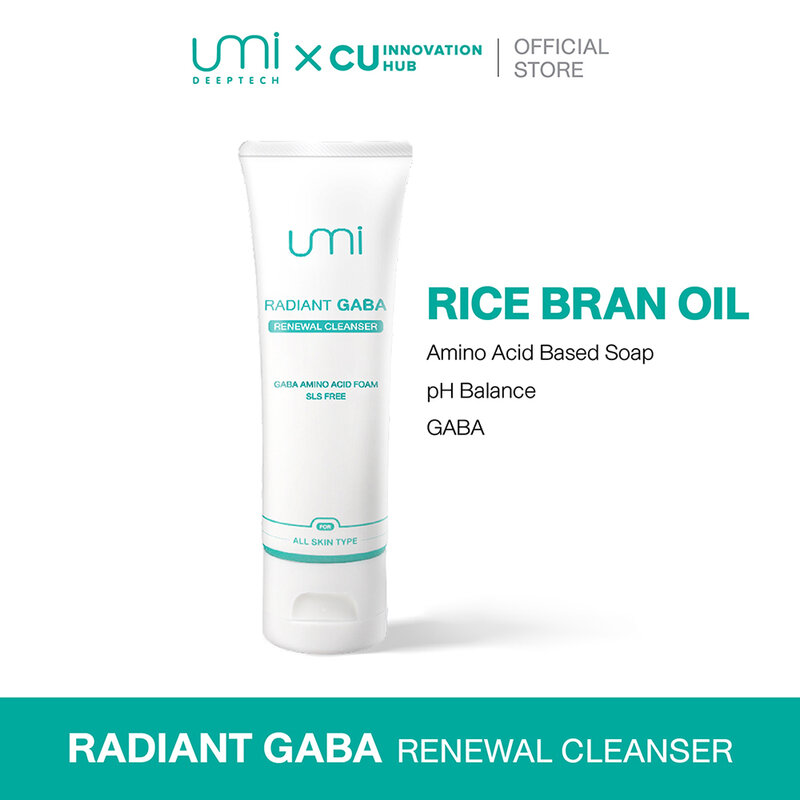 UMI DEEPTECH Radiant Gaba Renewal Cleanser 80ml