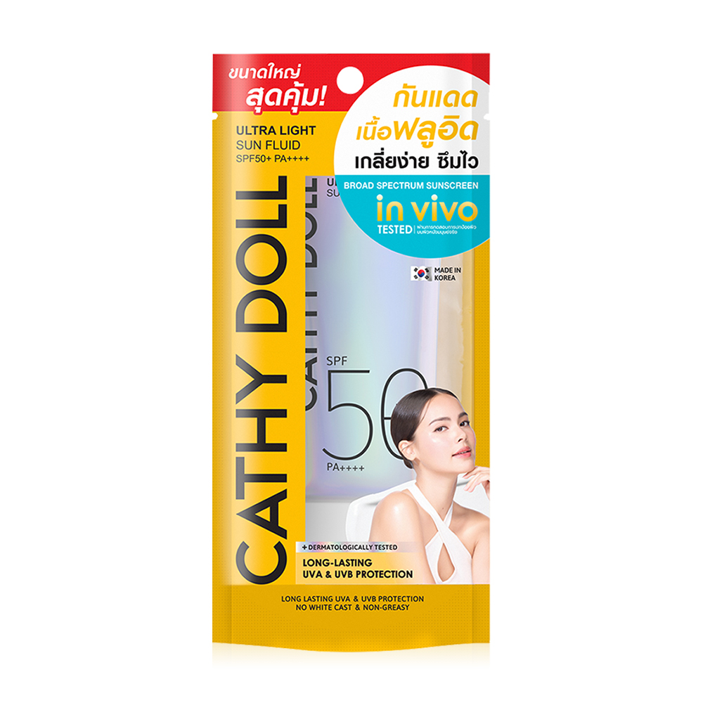 Cathy Doll Ultra Light Sun Fluid SPF50+ PA++++ 70ml