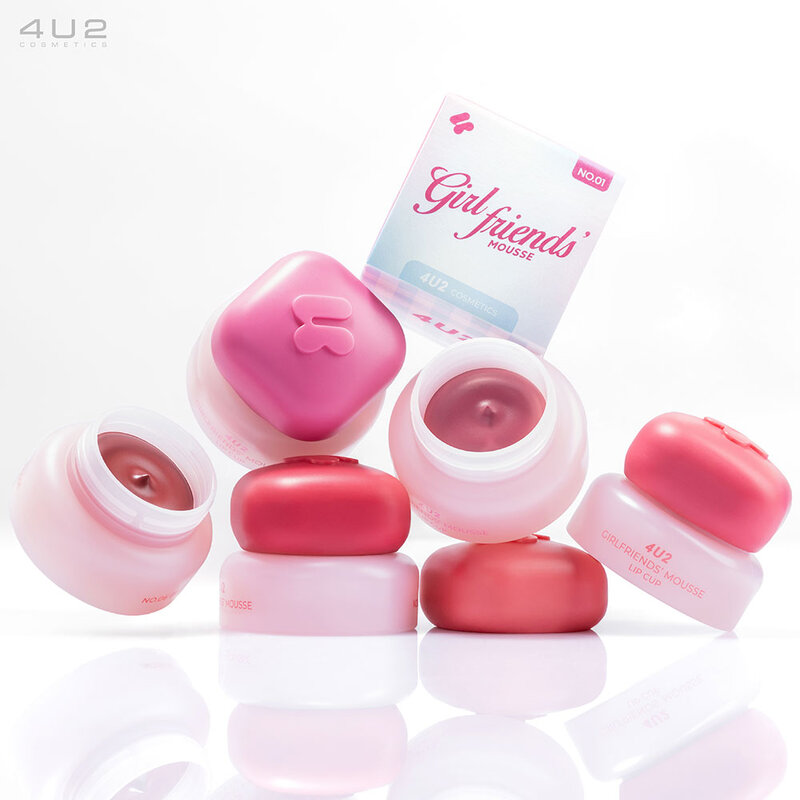 4U2 Girlfriends' Mousse Lip Cup 5g #01
