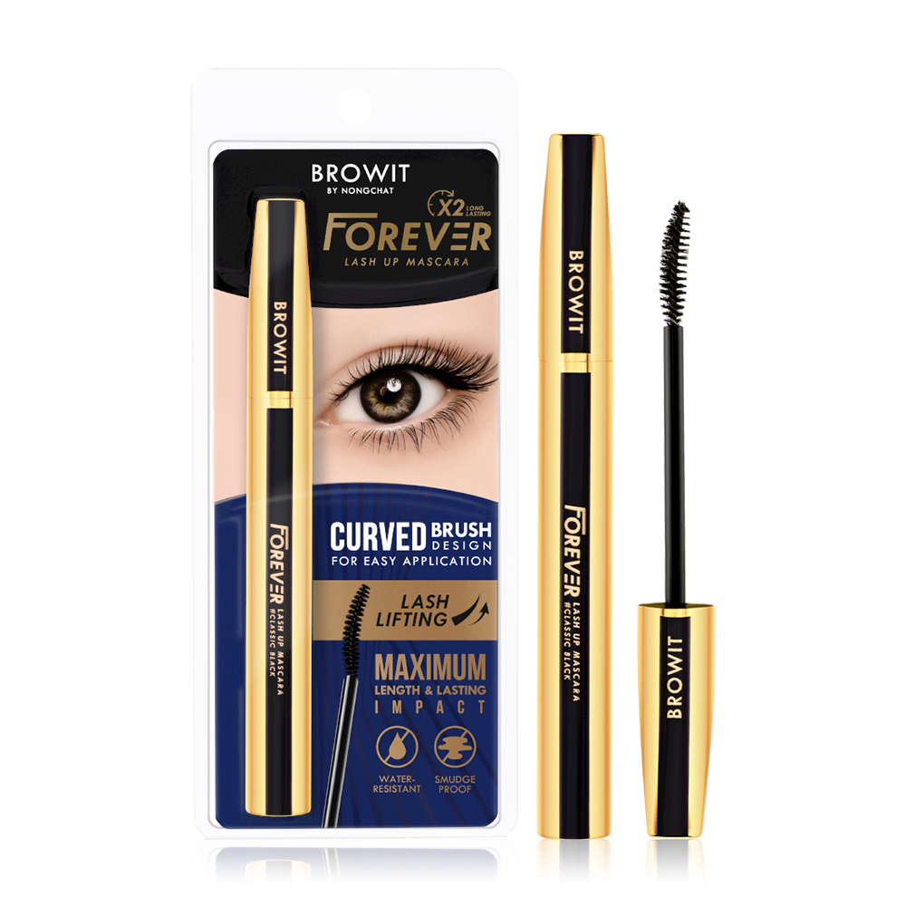 Browit Forever Lash Up Mascara 5.5g #Classic Black
