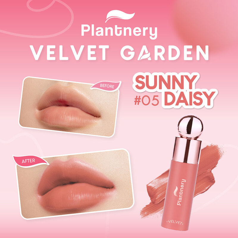 Plantnery Velvet Garden Color Lip 4g #05 Sunny Daisy