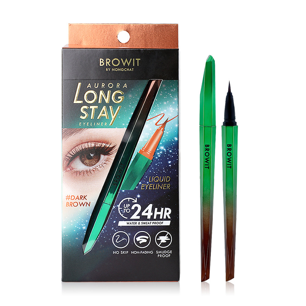 Browit Aurora Long Stay Eyeliner 0.5g #Dark Brown