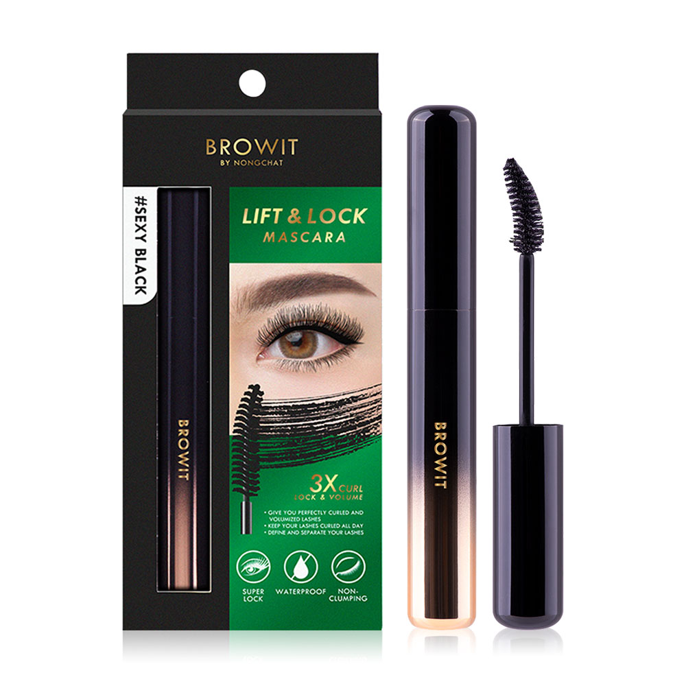 Browit Lift & Lock Mascara 6g #Sexy Black