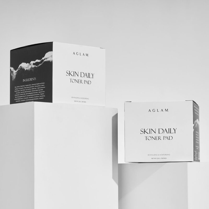 AGLAM Skin Daily Toner Pad 221g [50 Pads]