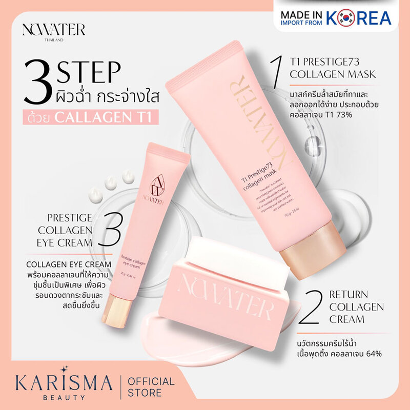 Nowater T1 Prestige 73 Collagen Mask 70g