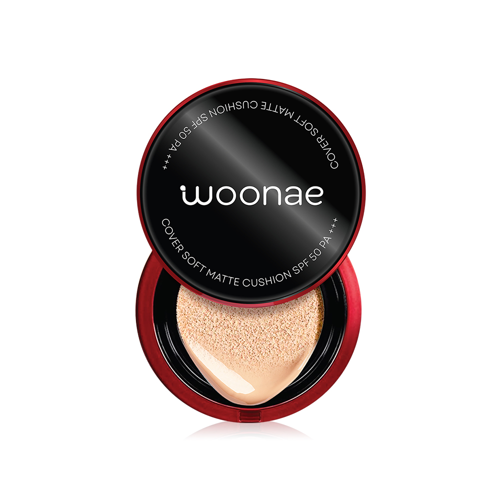 Woonae Cover Soft Matte Cushion SPF 50 PA+++ 10g #01 Light Beige