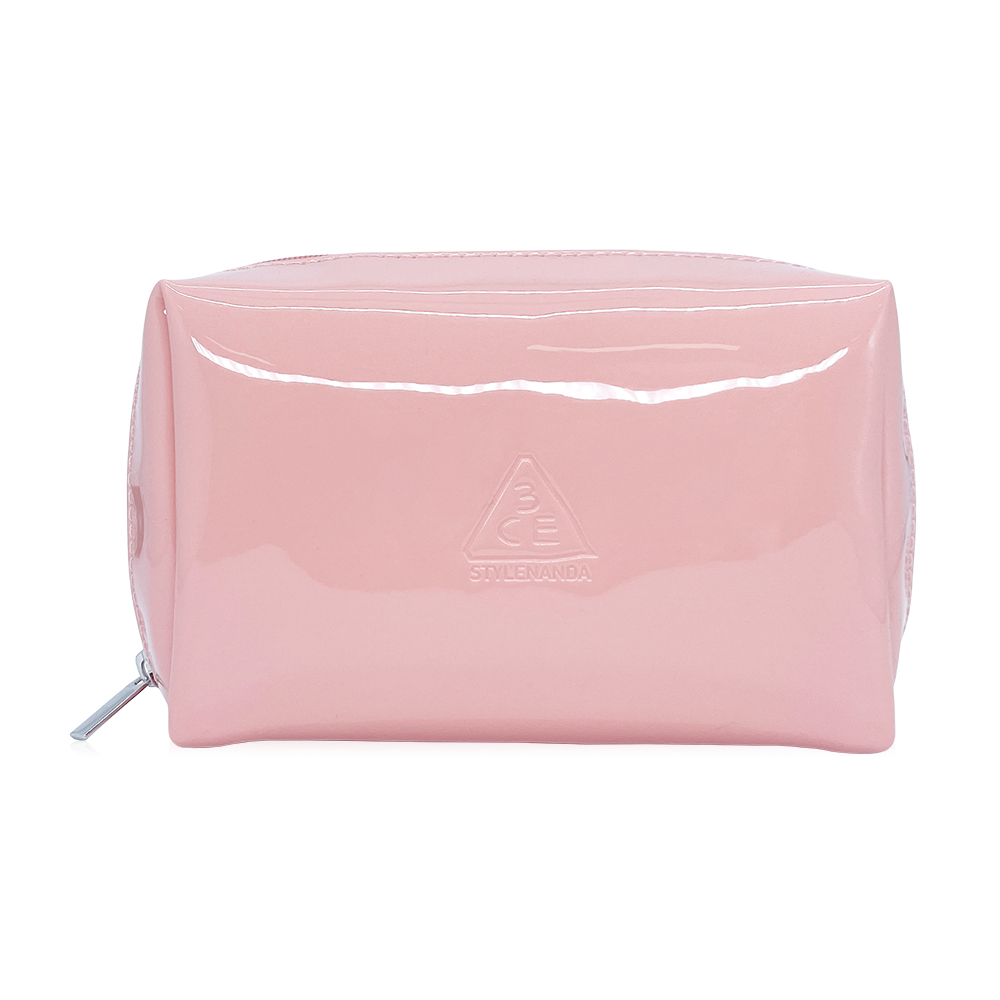 [Free Gift] 3CE Square Enamel Pouch 1pc #Pink