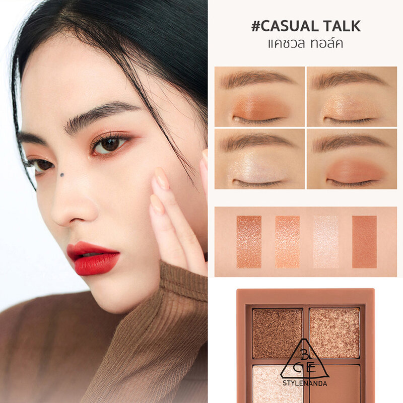 3CE Mini Multi Eye Color Palette 3.5g #Casual Talk