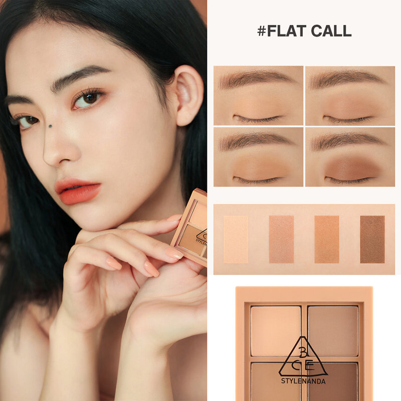 3CE Mini Multi Eye Color Palette 3.5g #Flat Call