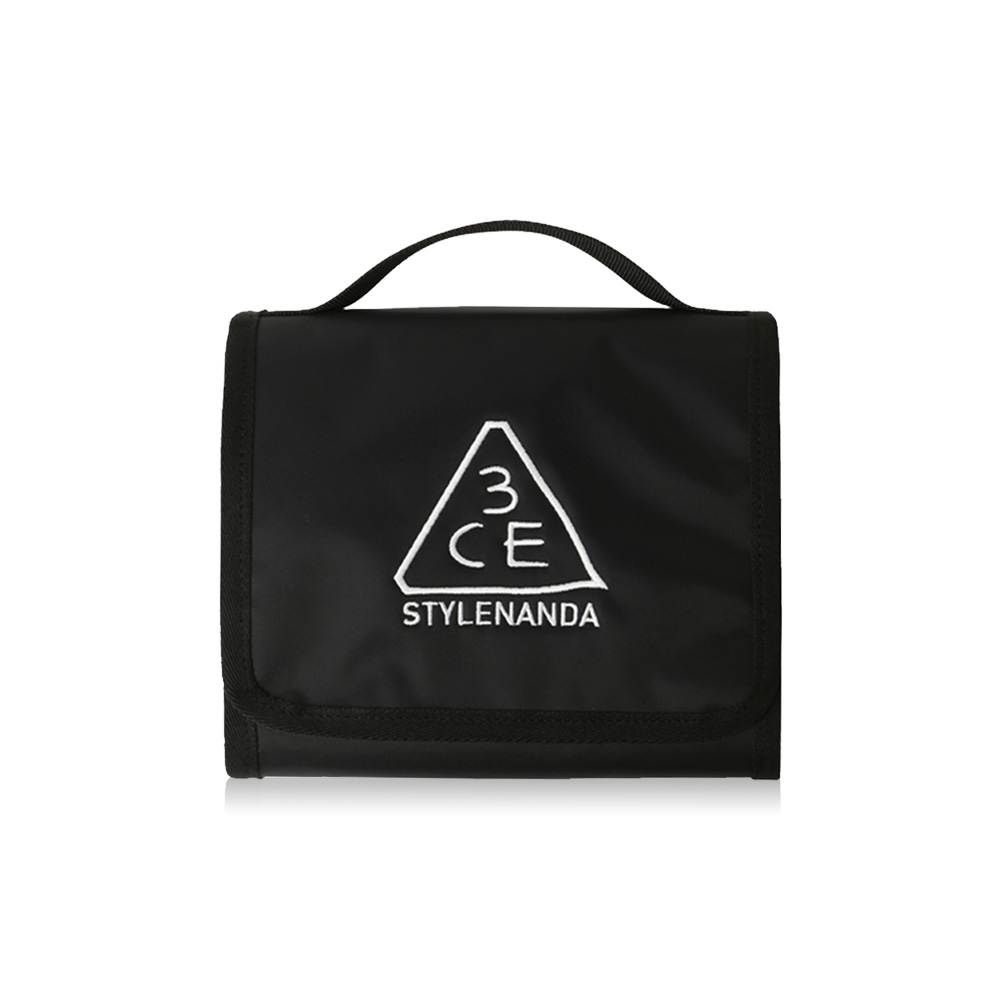 3CE Small Wash Bag 1pc #Black