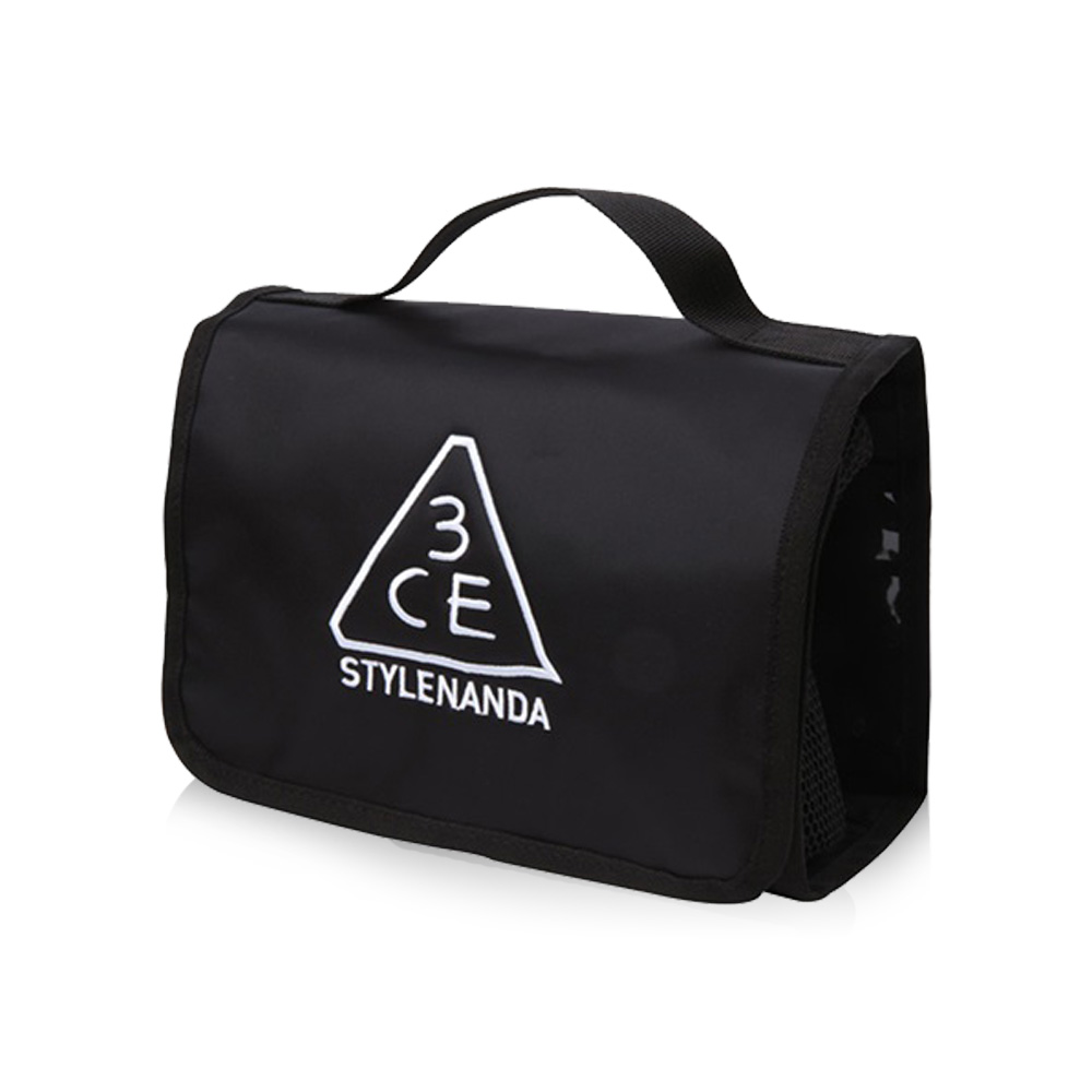 3CE Wash Bag 1pc #Black