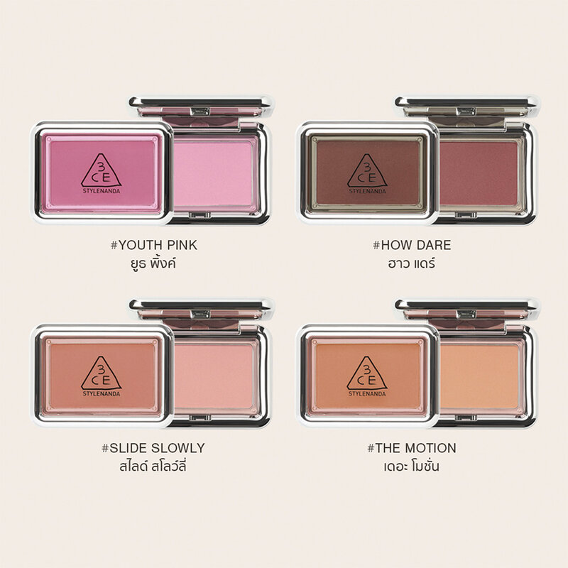 3CE New Take Face Blusher 4.5g #Youth Pink