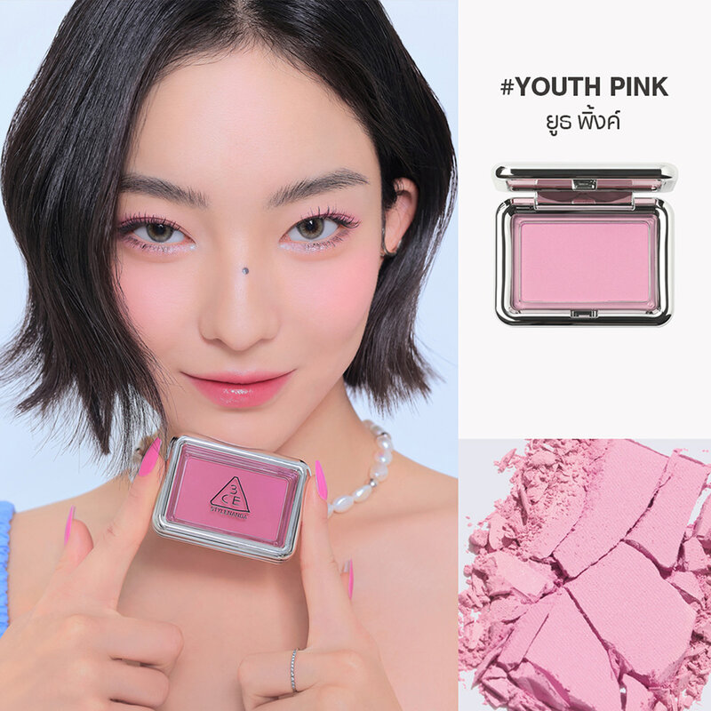 3CE New Take Face Blusher 4.5g #Youth Pink