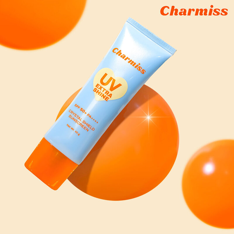 Charmiss UV Extra Shine Crystal Shield Sunscreen SPF50+ PA++++ 40g