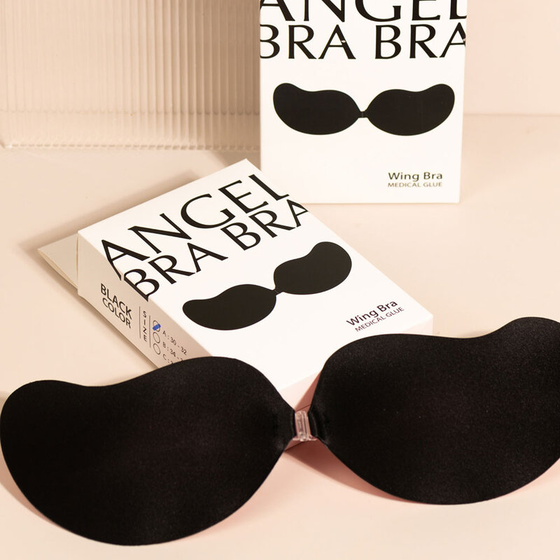 ANGELBRABRA Wing Bra A 1 Pair #Black