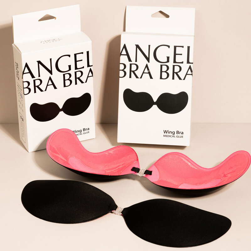 ANGELBRABRA Wing Bra A 1 Pair #Black