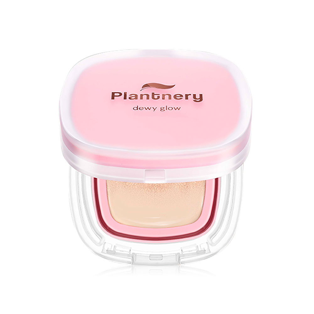Plantnery Dewy & Shine Soft Glow Essence Cushion SPF50 PA+++ 12g #01 Ivory