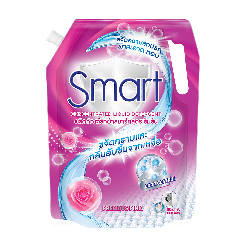 Smart Concentrated Liquid Detergent Precious Pink 1250ml