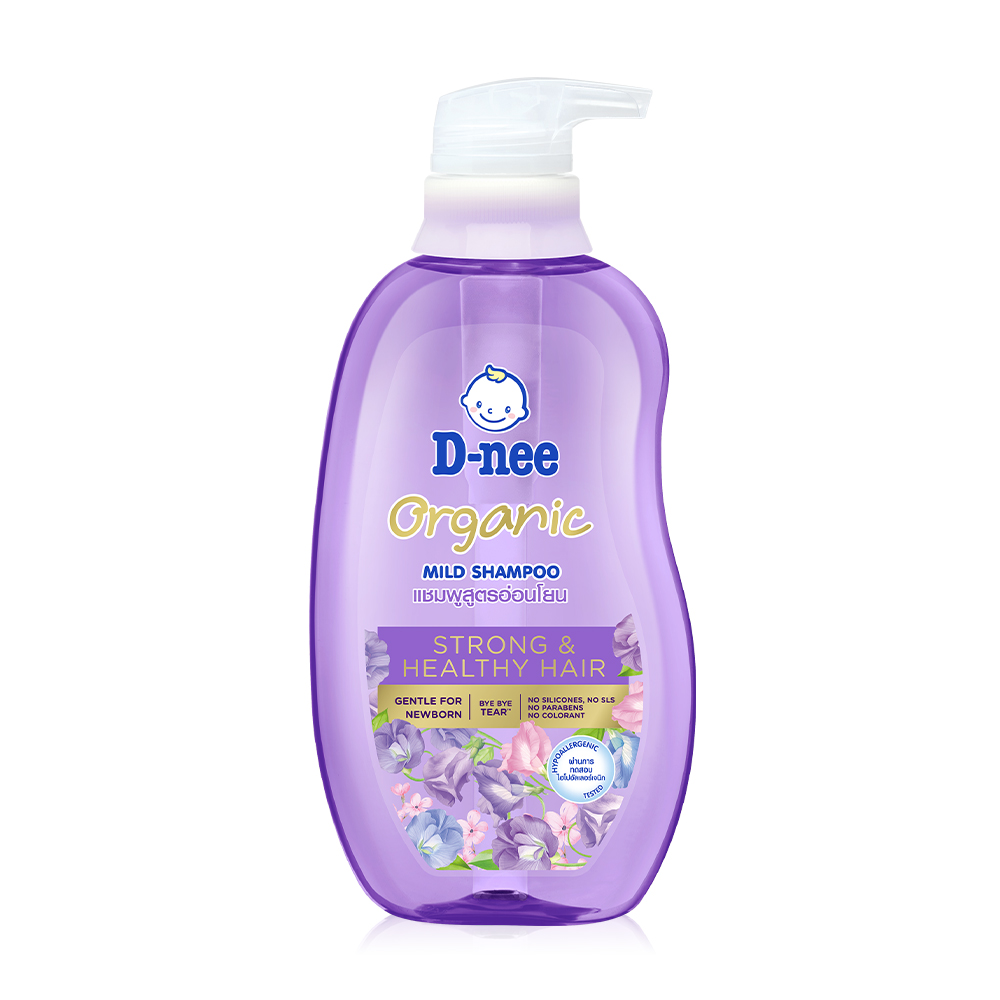 D-nee Organic Mild Shampoo Strong & Healthy Hair 380ml