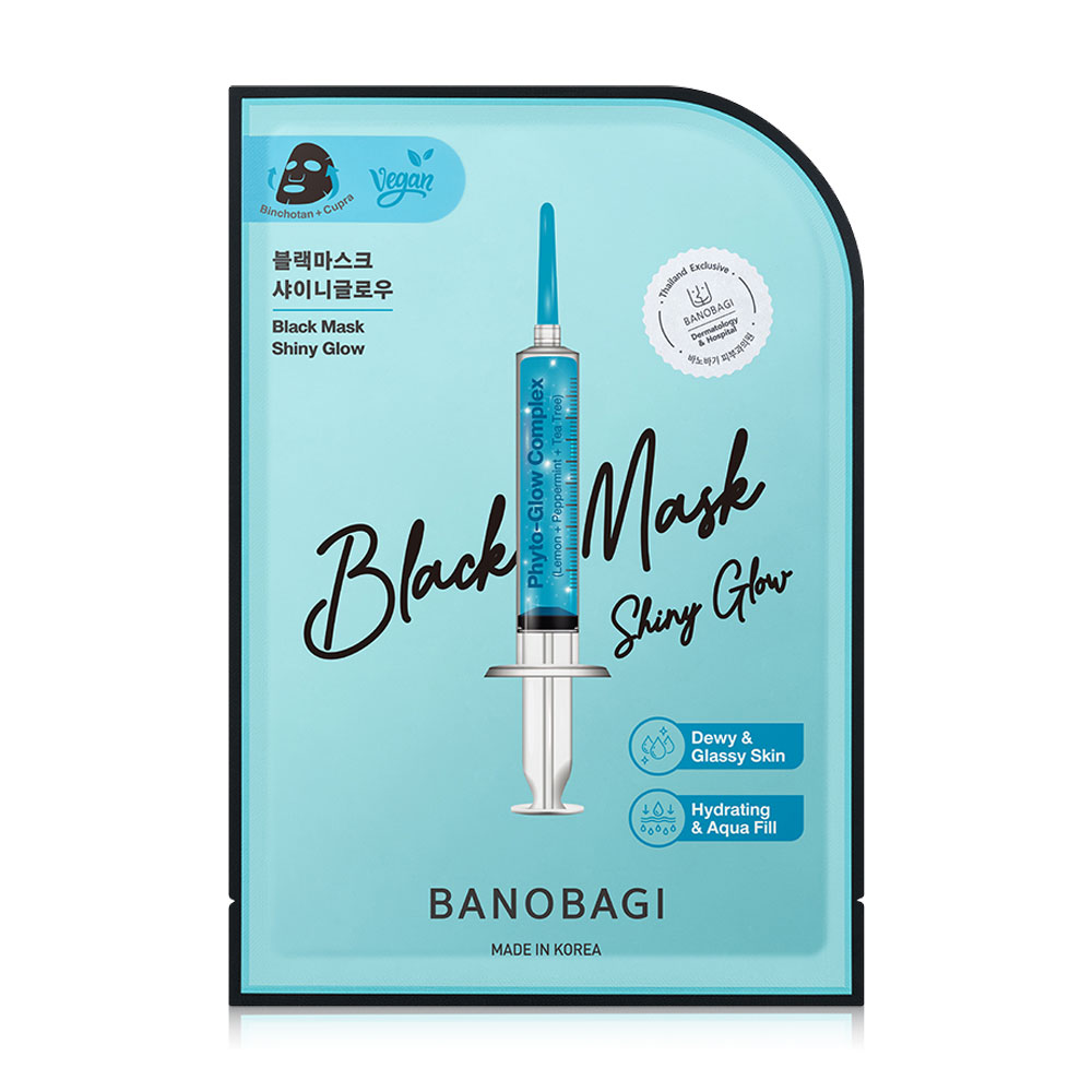 BANOBAGI Black Mask Shiny Glow 26ml