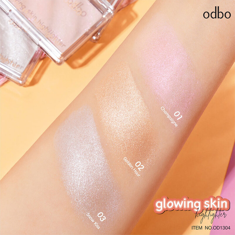 ODBO Glowing Skin Highlighter 4.5g #03