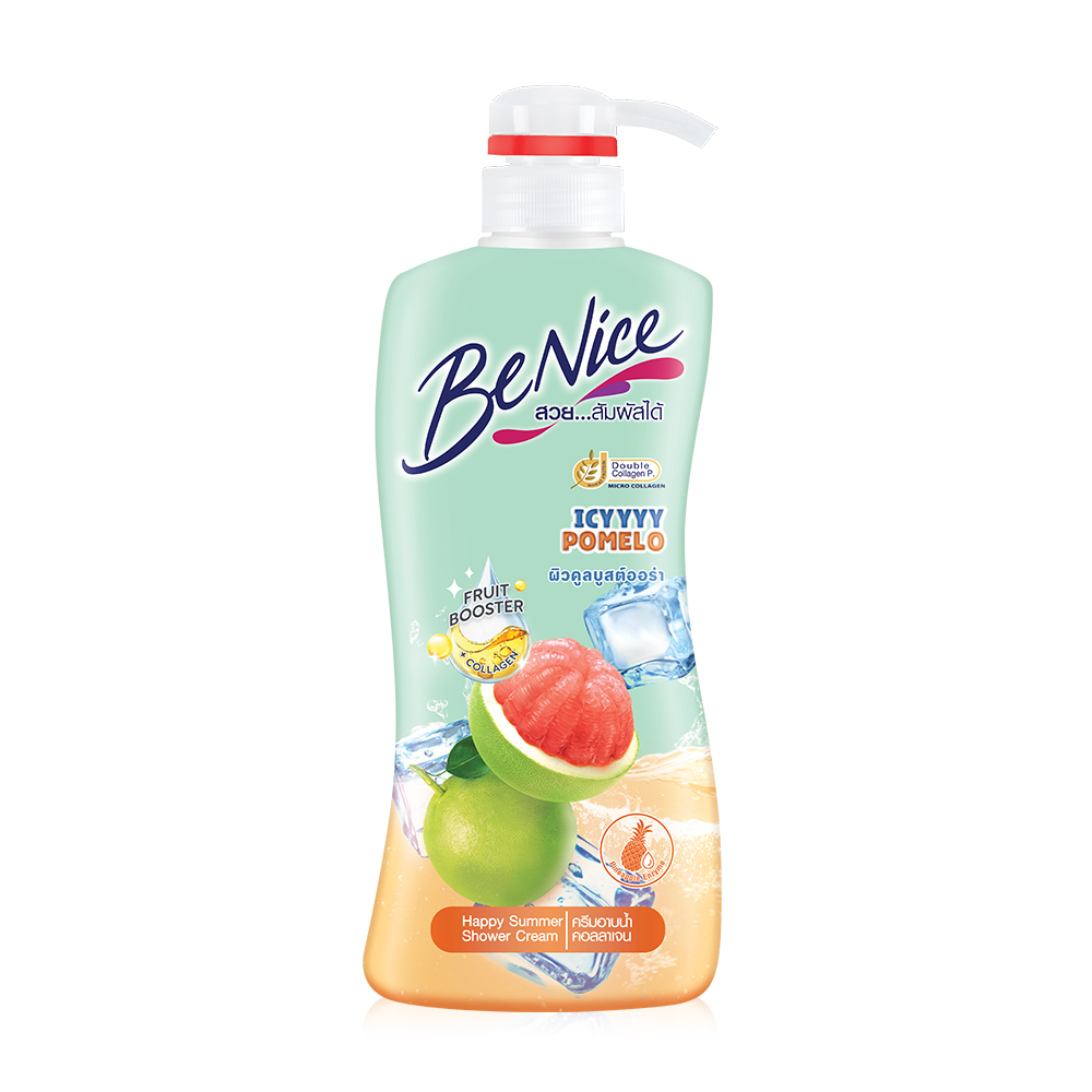 BeNice Shower Cream Happy Summer Icy Pomelo 400ml