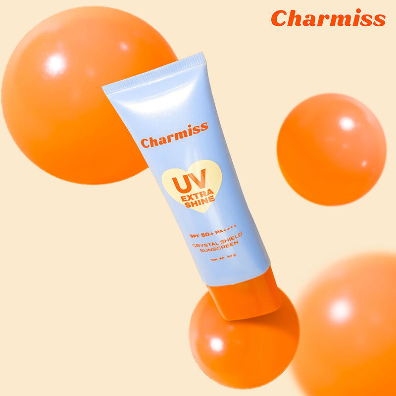 Charmiss UV Extra Shine Crystal Shield Sunscreen SPF50+ PA++++ 40g