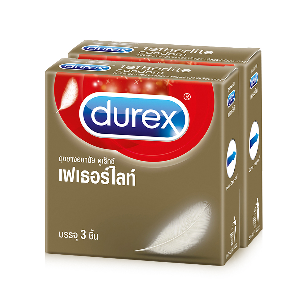 Durex Fetherlite Condom 52.5mm [3pcs x 2boxes]