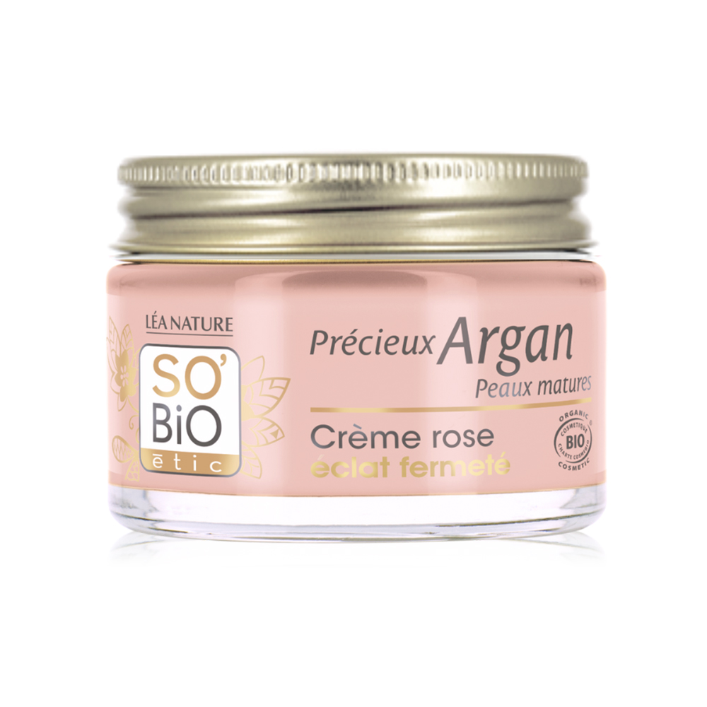 SO’BIO ETIC Argan Firming Radiance Rosy Cream 50ml
