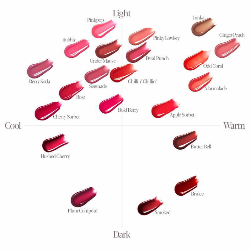 ESPOIR Couture Lip Tint Glaze 4g #Hushed Cherry