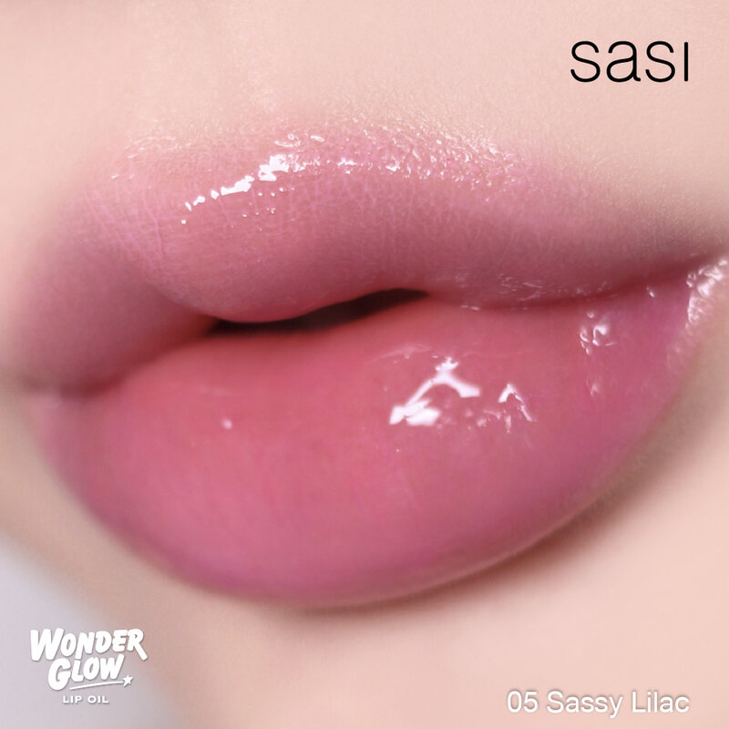SASI Wonder Glow Lip Oil 4g #05 Sassy Lilac